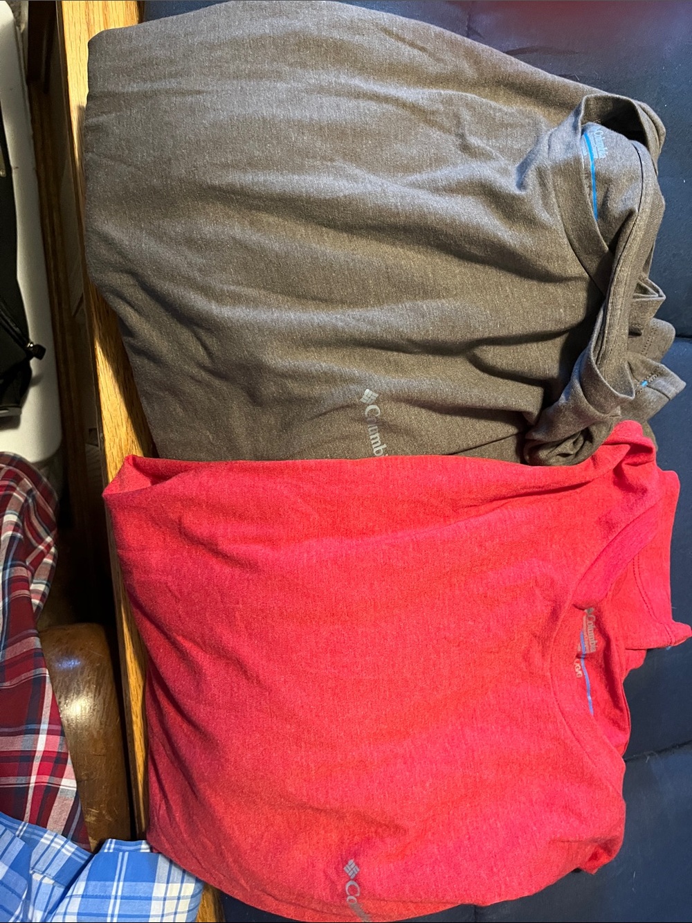 Columbia Kids' Hoodie Set in Gray and Red - Performance Tops